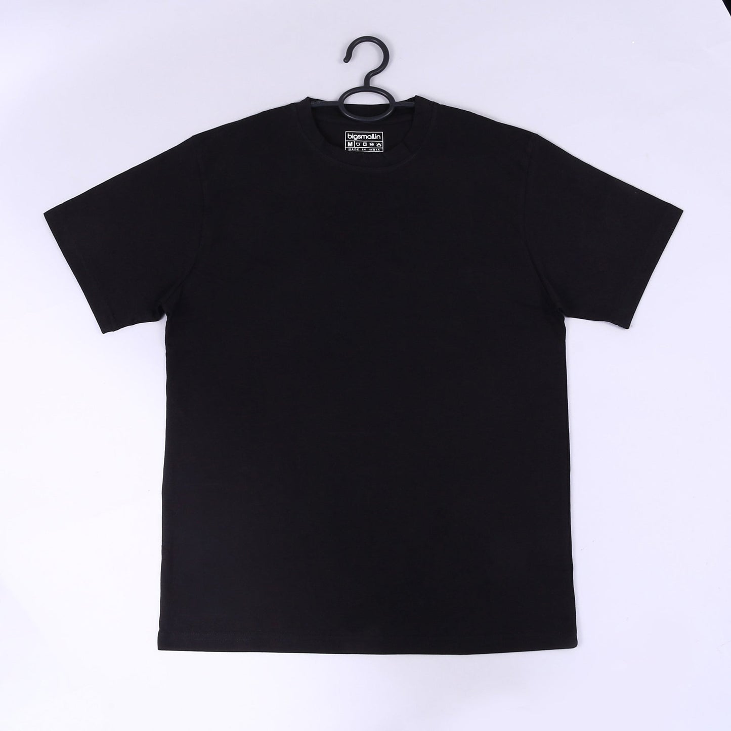 Classic Black Round Neck T-Shirt
