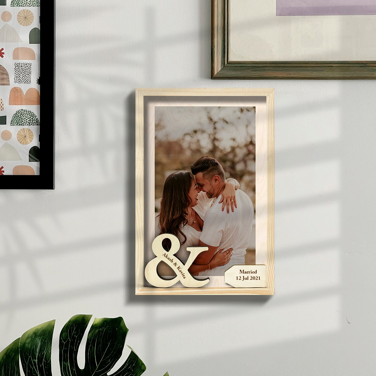 Personalized Married Couple Photo Frame
