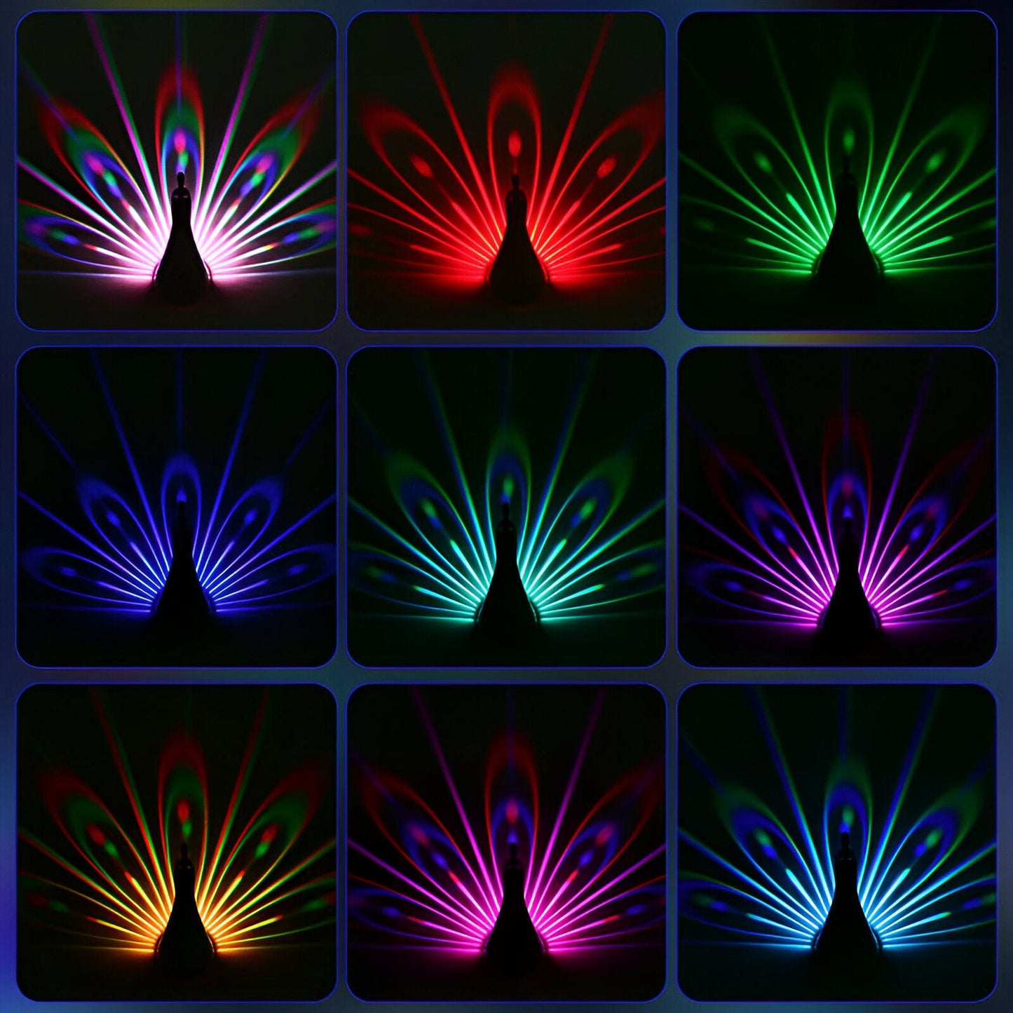 Luma Peacock LED Wall Lamp