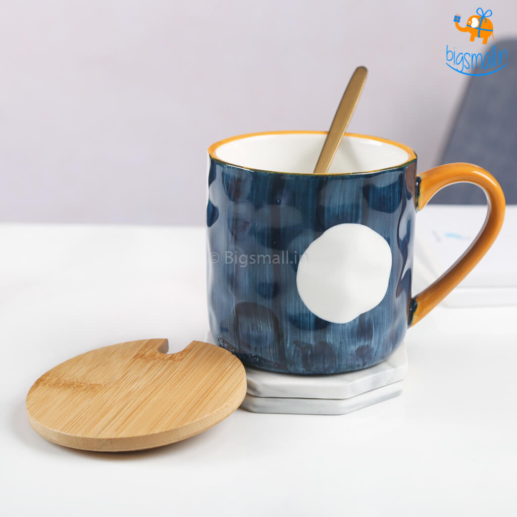 Shibori Printed Ceramic Mug