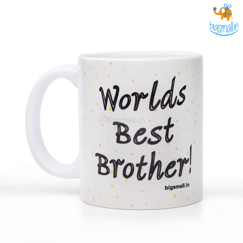 World Best Brother Rakhi Coffee Mug