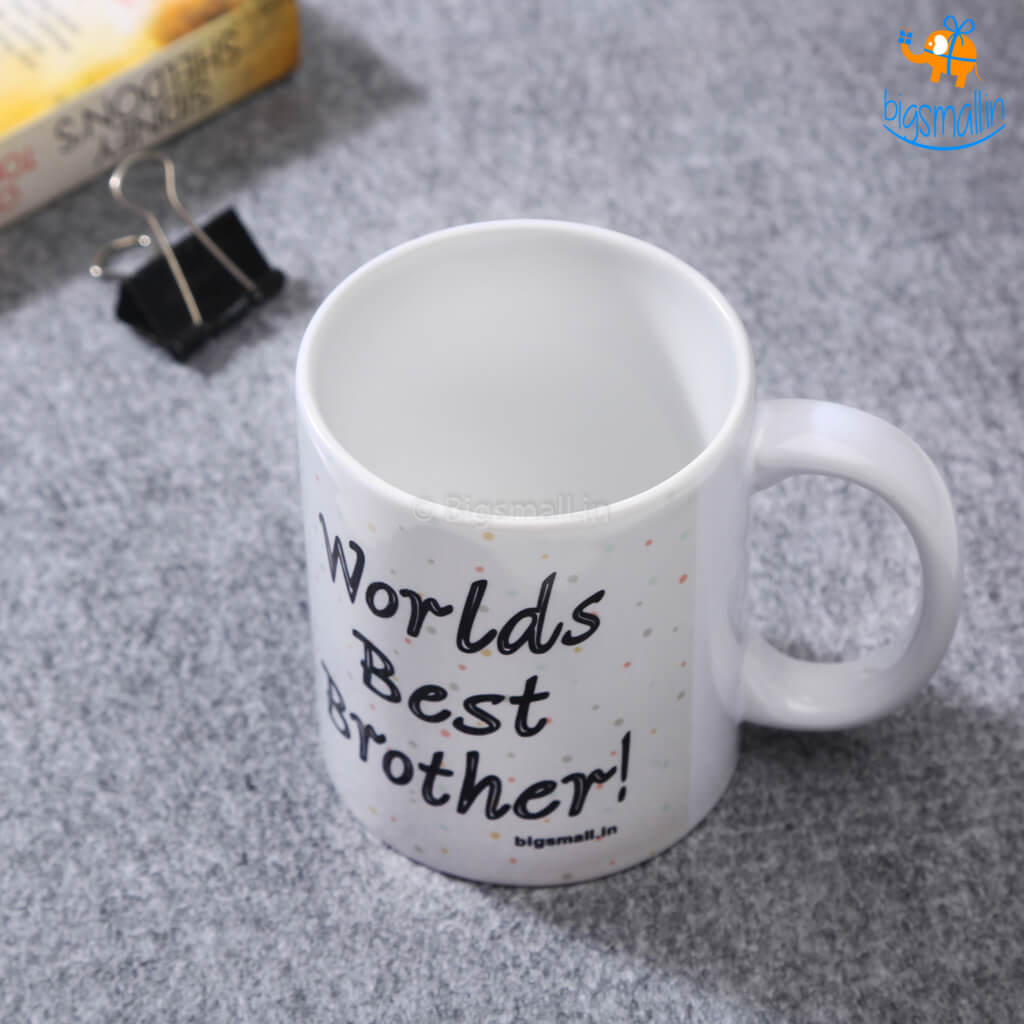 World Best Brother Rakhi Coffee Mug
