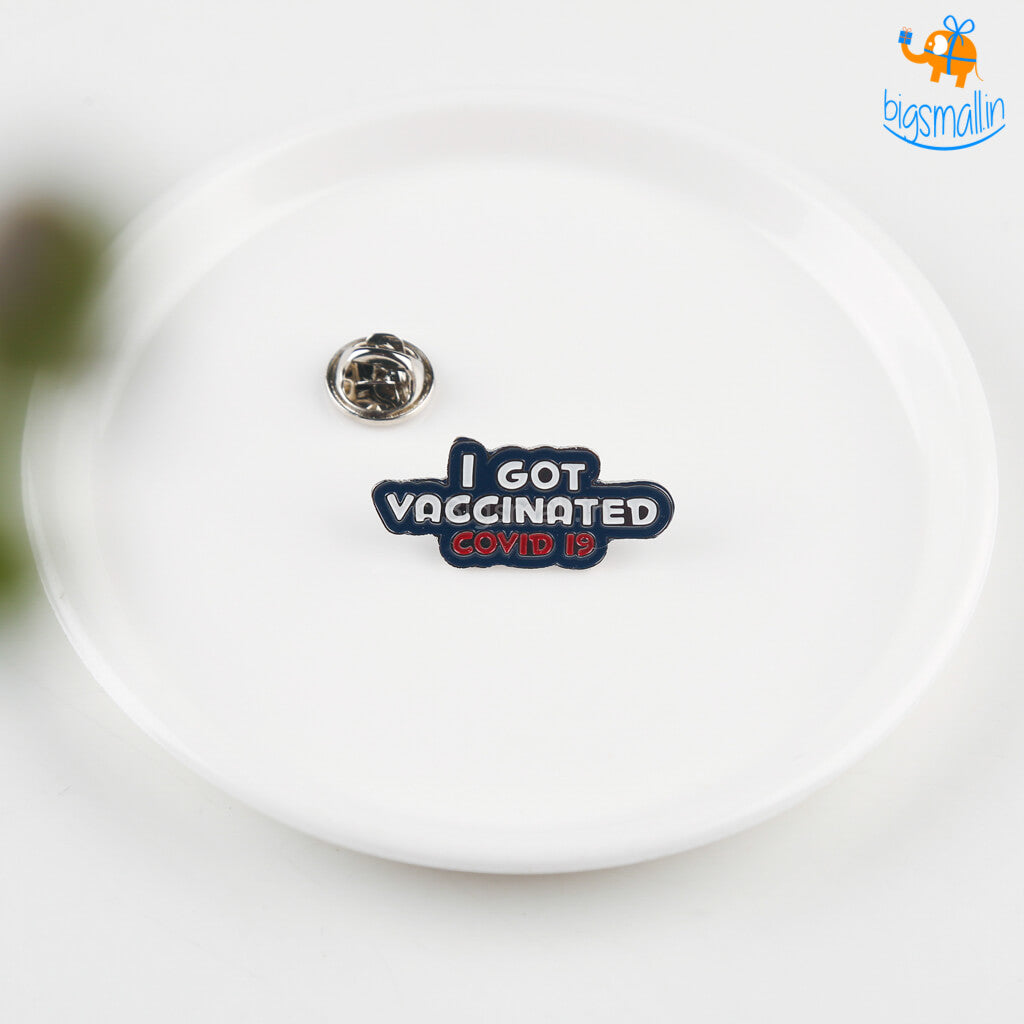 I Got Vaccinated Lapel Pin