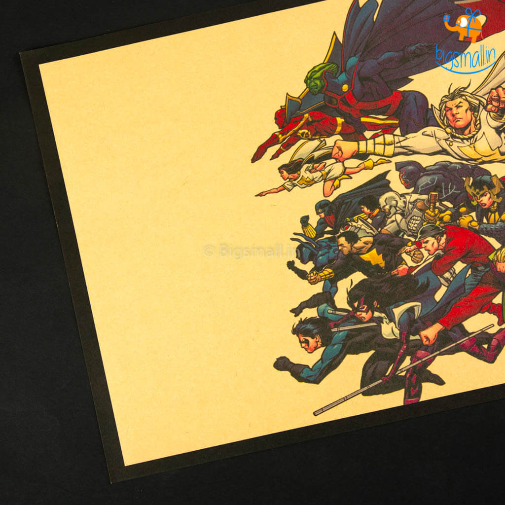 DC Superheroes Poster
