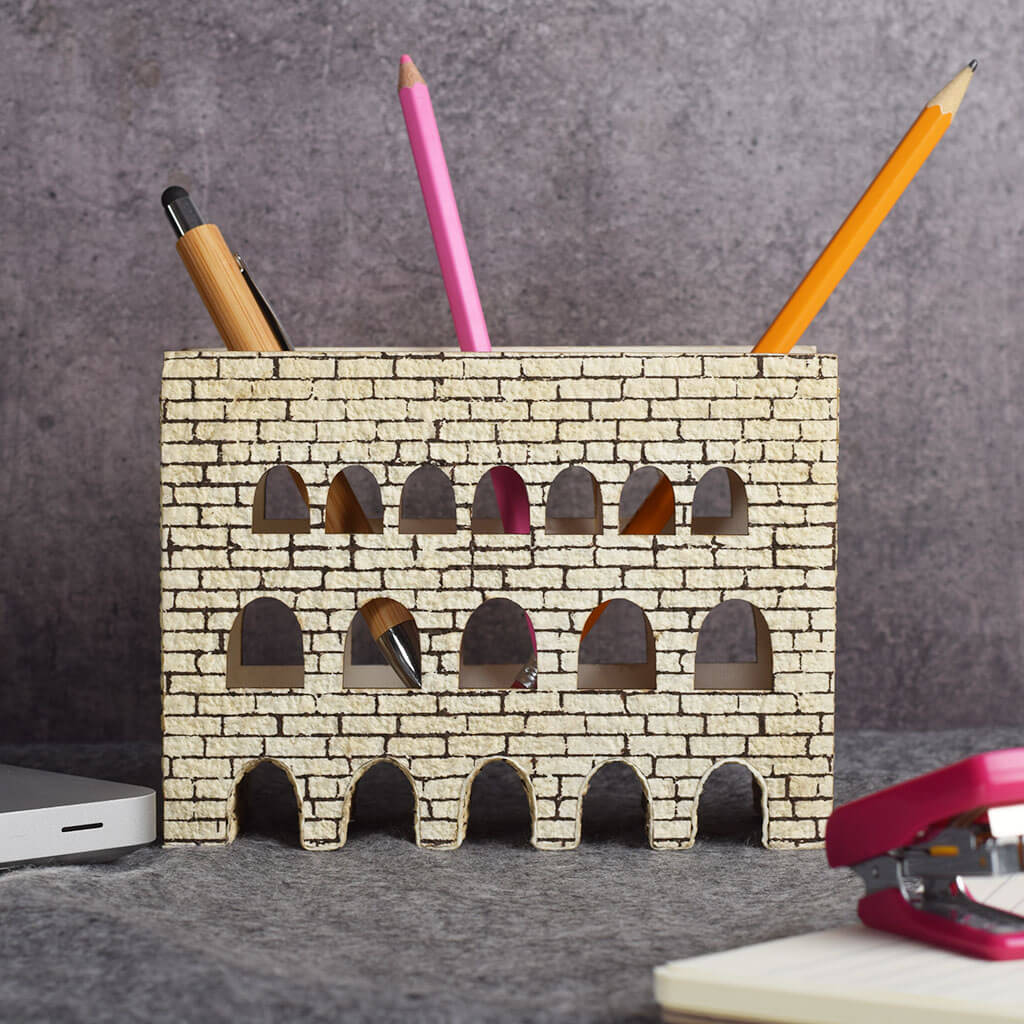 Medieval Castle Pen Stand