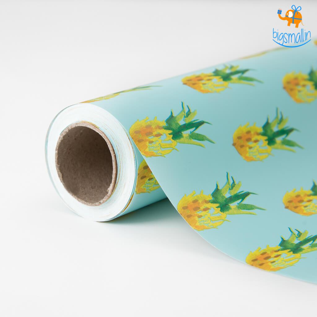 Pineapple Gift Wrapping Paper Roll