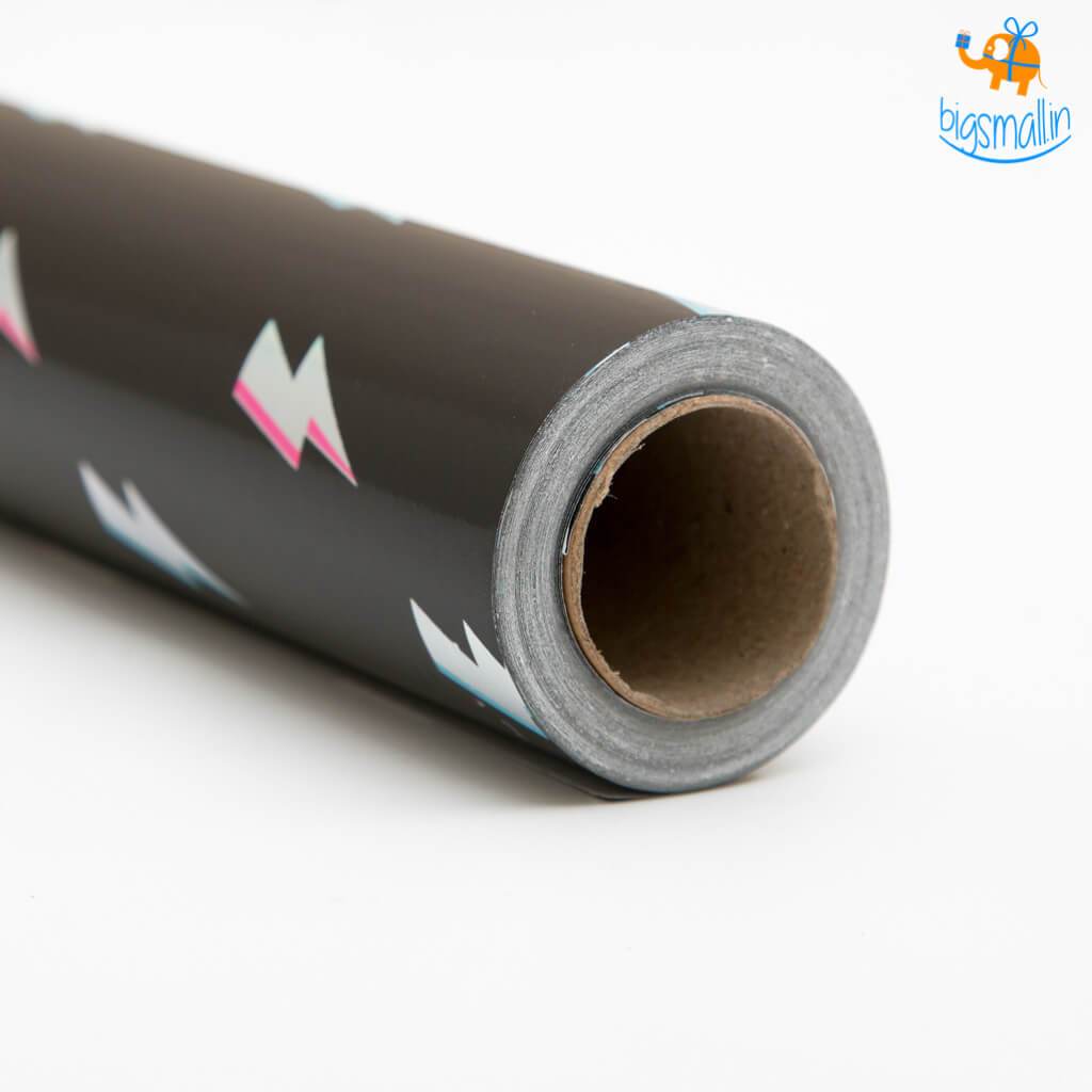 Lightning Flash Gift Wrapping Paper Roll