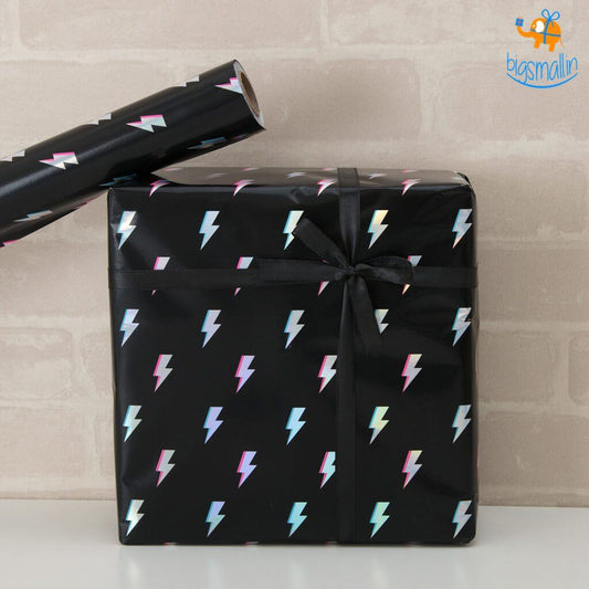 Lightning Flash Gift Wrapping Paper Roll