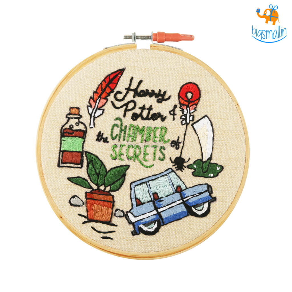 Harry Potter Embroidery Hoop Art