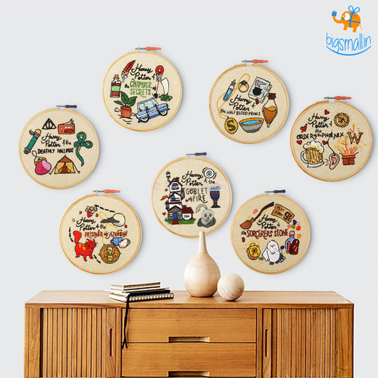 Harry Potter Embroidery Hoop Art