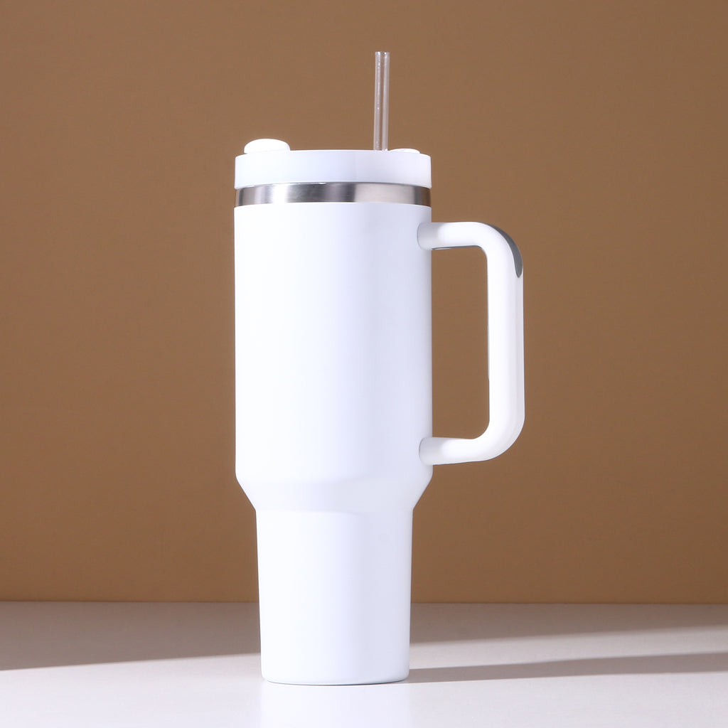 Insulated Sipper Flask with Straw