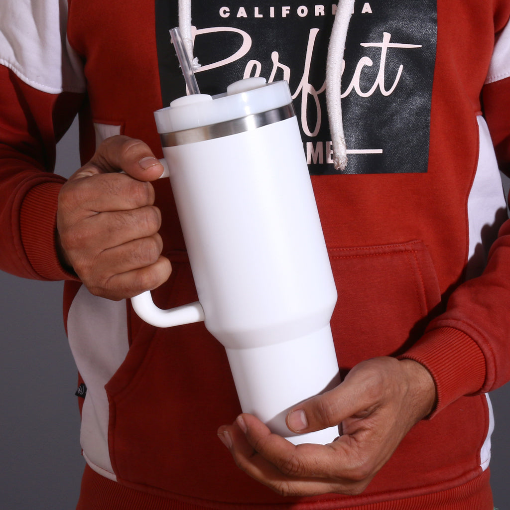Insulated Sipper Flask with Straw