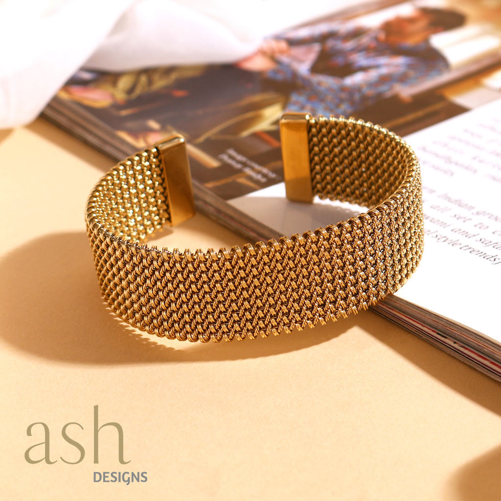 Mesh Luxe Cuff
