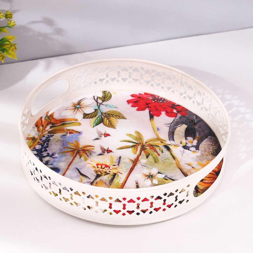 Tropical Elegance Decorative Tray