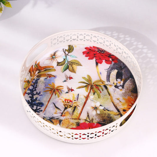 Tropical Elegance Decorative Tray