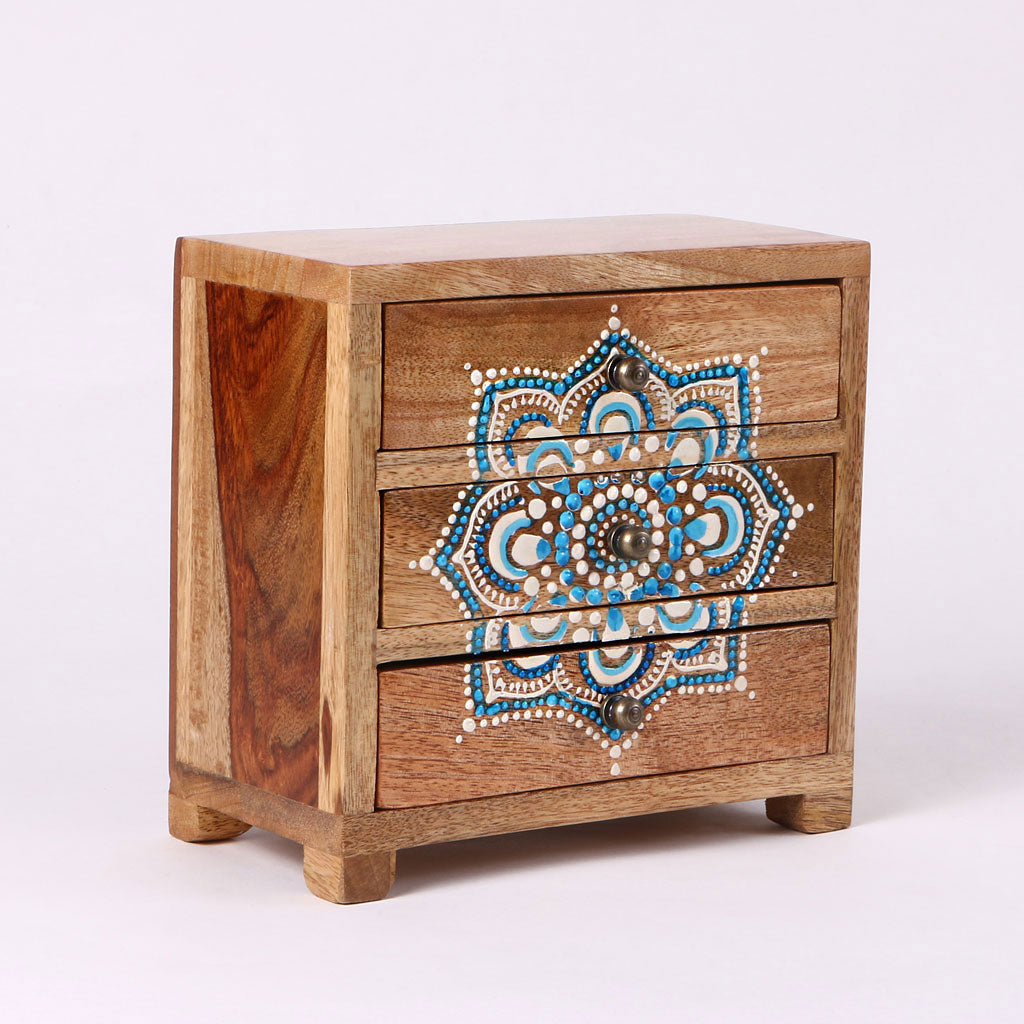 Mandala Wooden Drawer