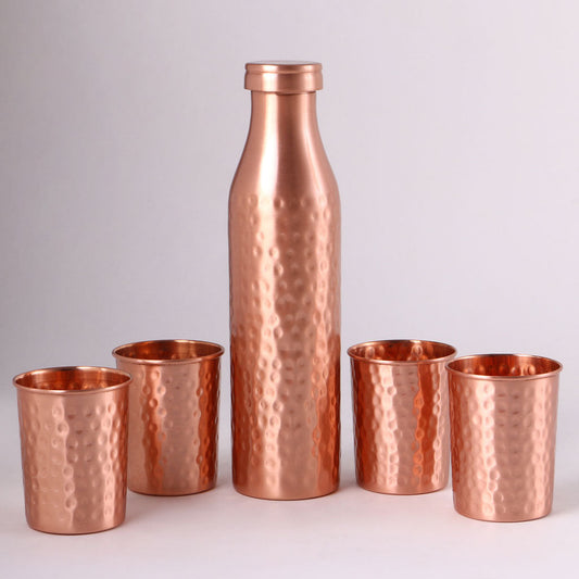 Aurum Elixir Copper Bottle Set