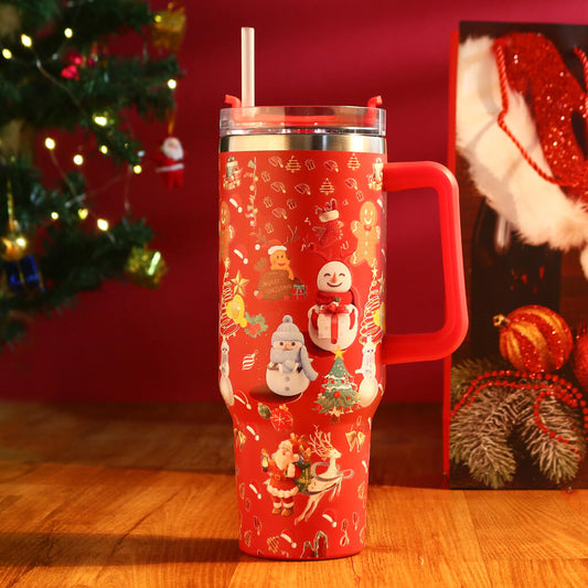 Festive Christmas Flask