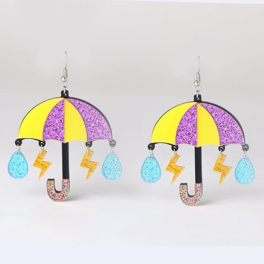 Raindrop Charm Earrings