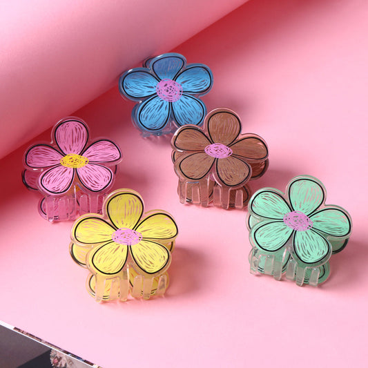 Daisy Claw Clips