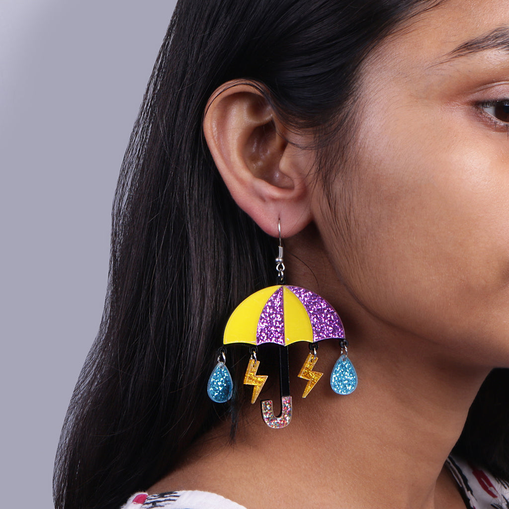 Raindrop Charm Earrings