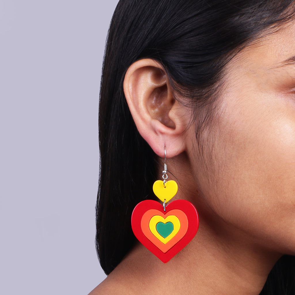 Heart Pop Earrings
