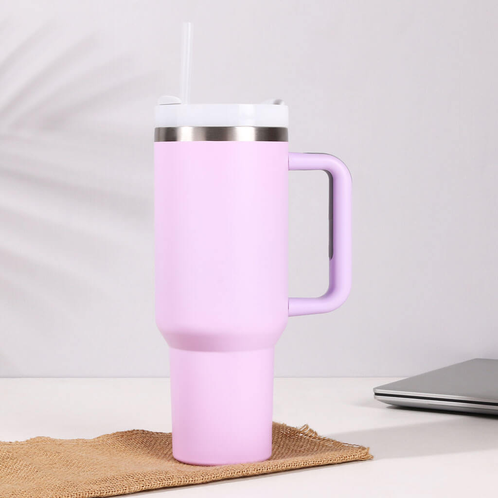 Insulated Sipper Flask with Straw