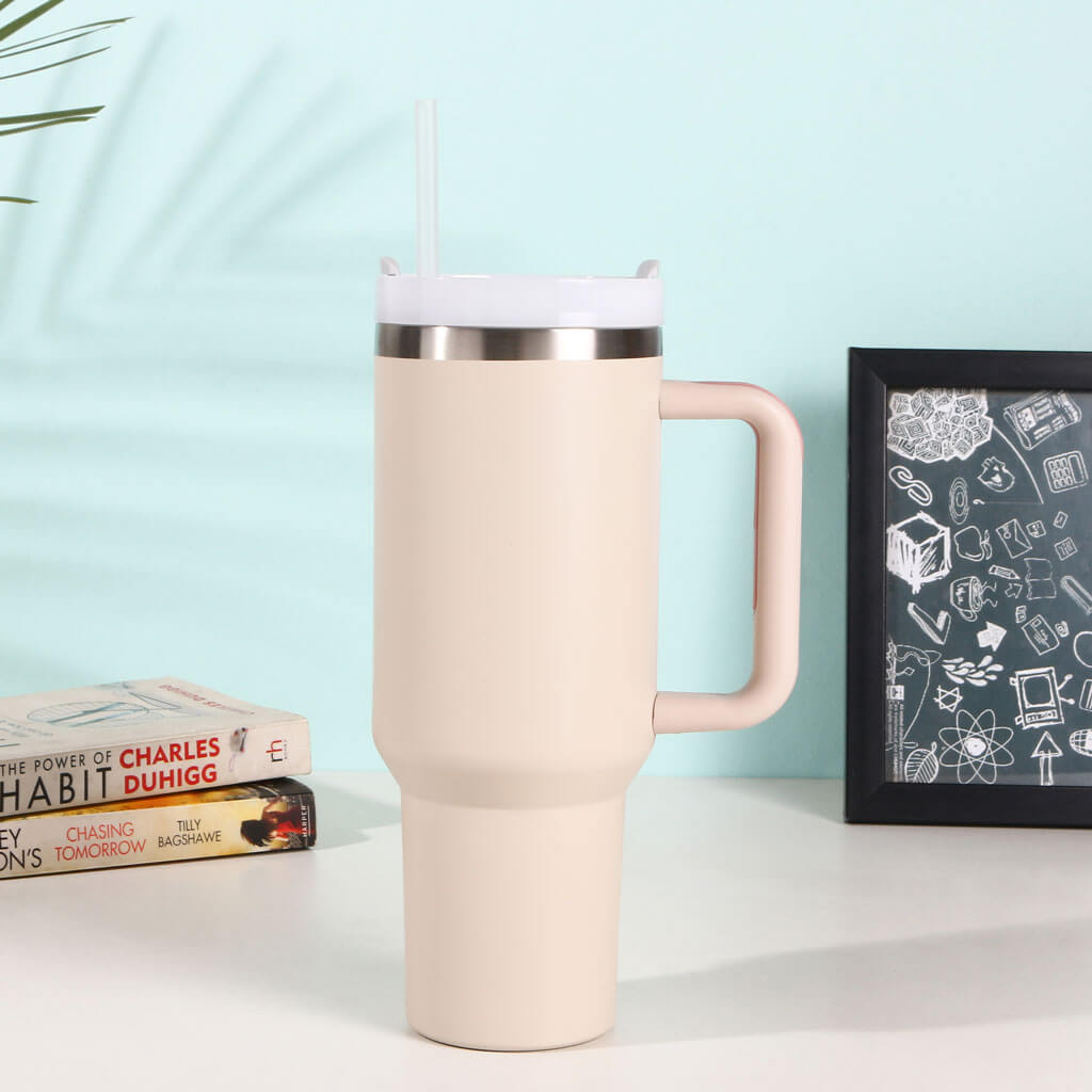 Insulated Sipper Flask with Straw