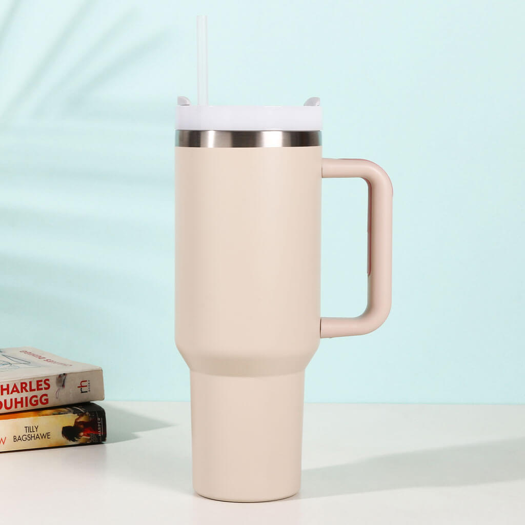 Insulated Sipper Flask with Straw