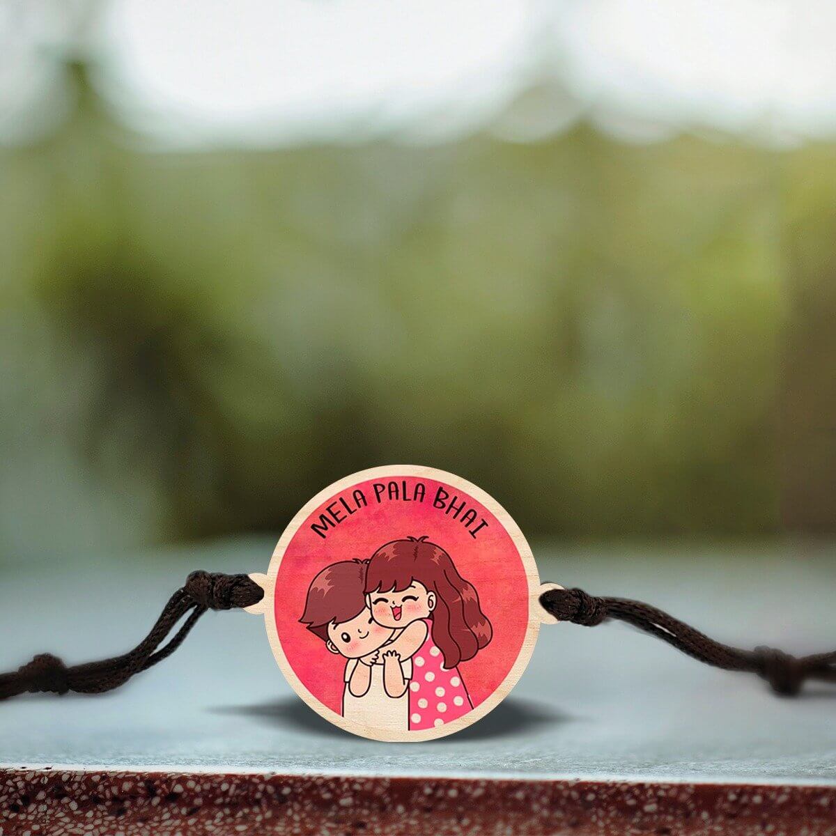 Pyara Bhai Wooden Rakhi