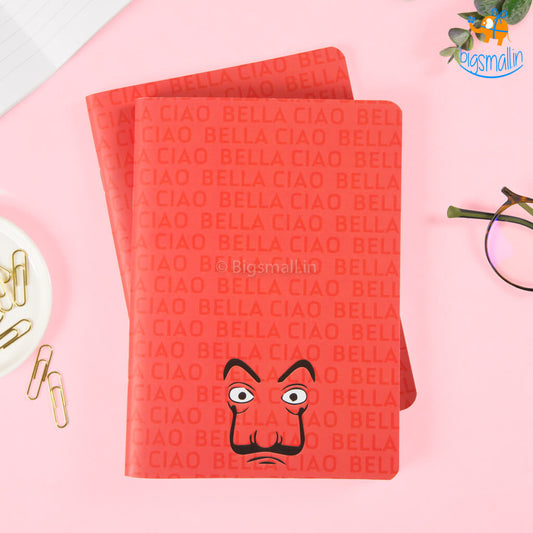 Bella Ciao Ruled Notebook