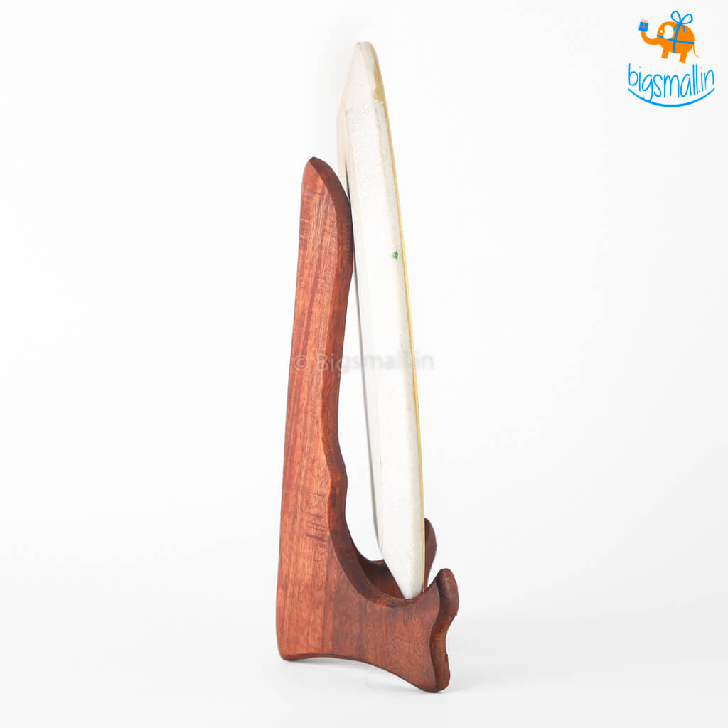 Hand painted Decorative Plate with Stand