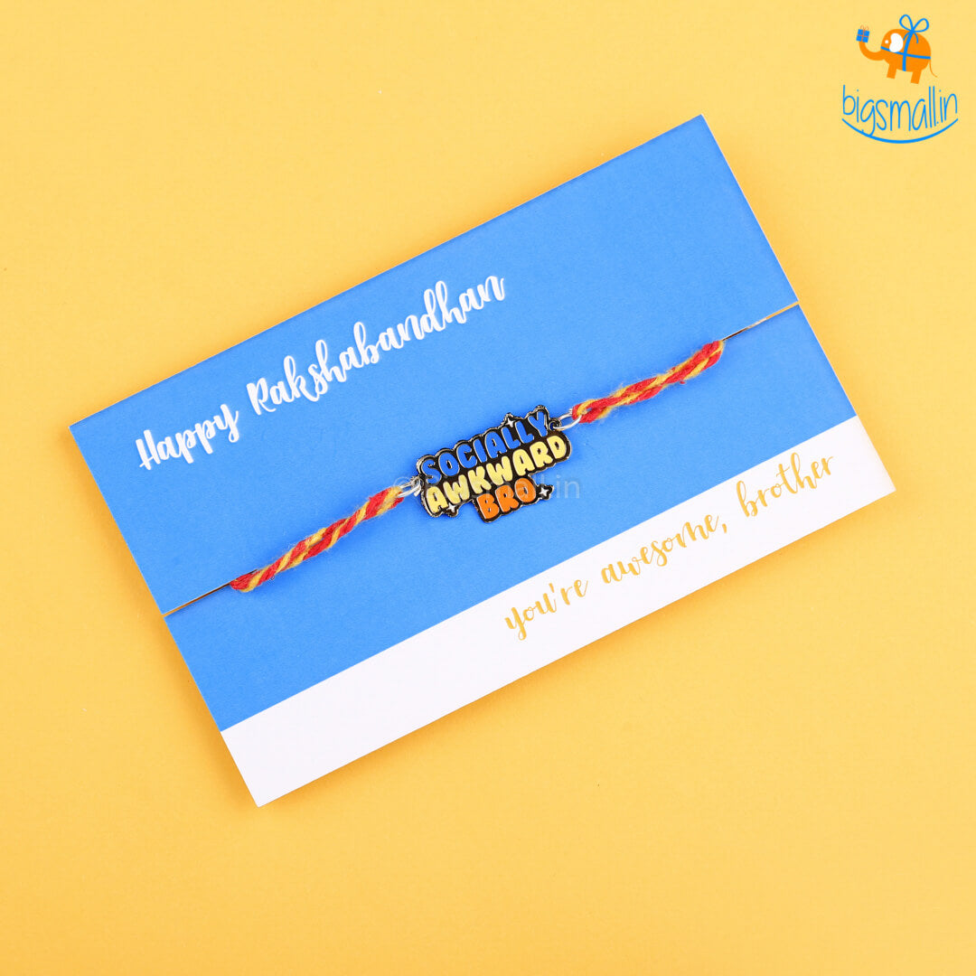 Socially Awkward Beautiful Rakhi for brother