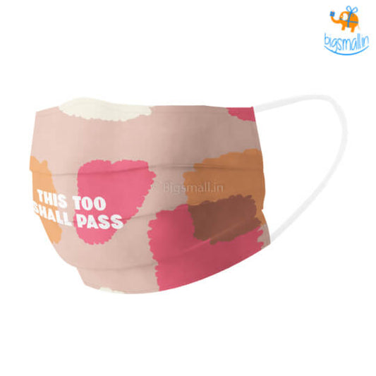 This Too Shall Pass Cotton Mask With Filter