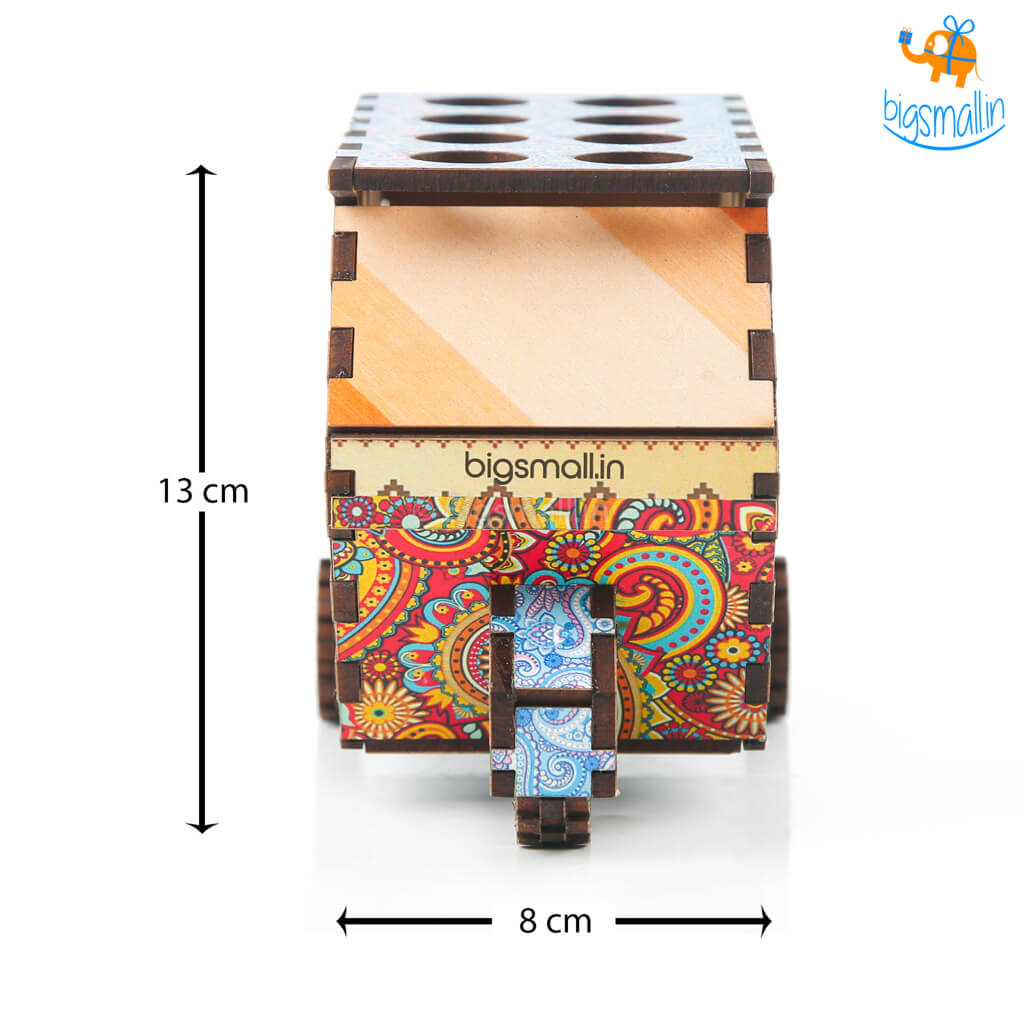 Pop Art Rickshaw Pen Stand