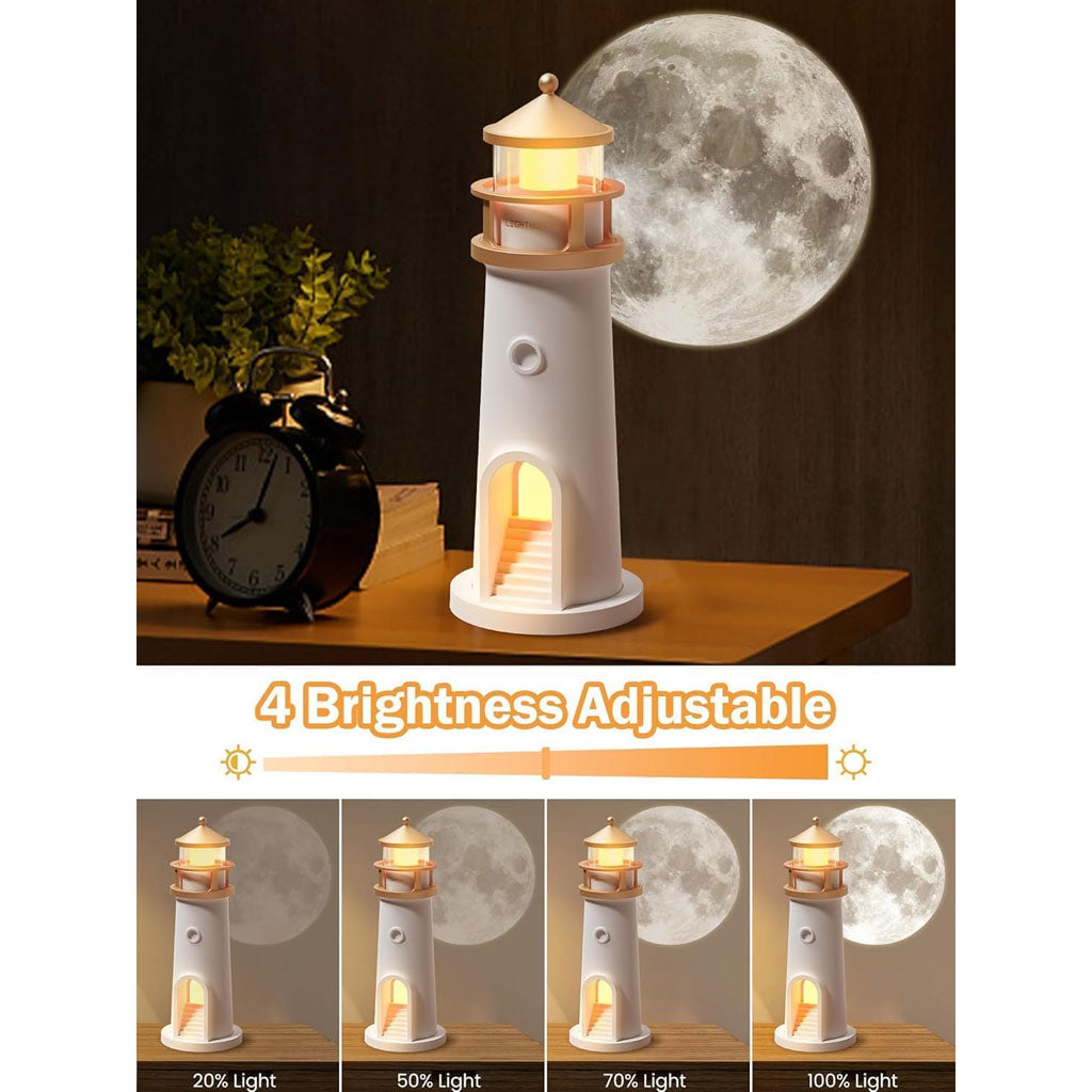 Lighthouse Lamp with Projector