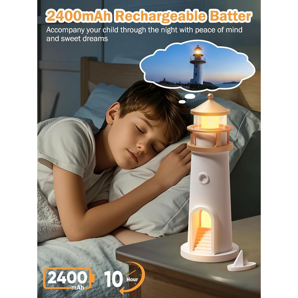 Lighthouse Lamp with Projector