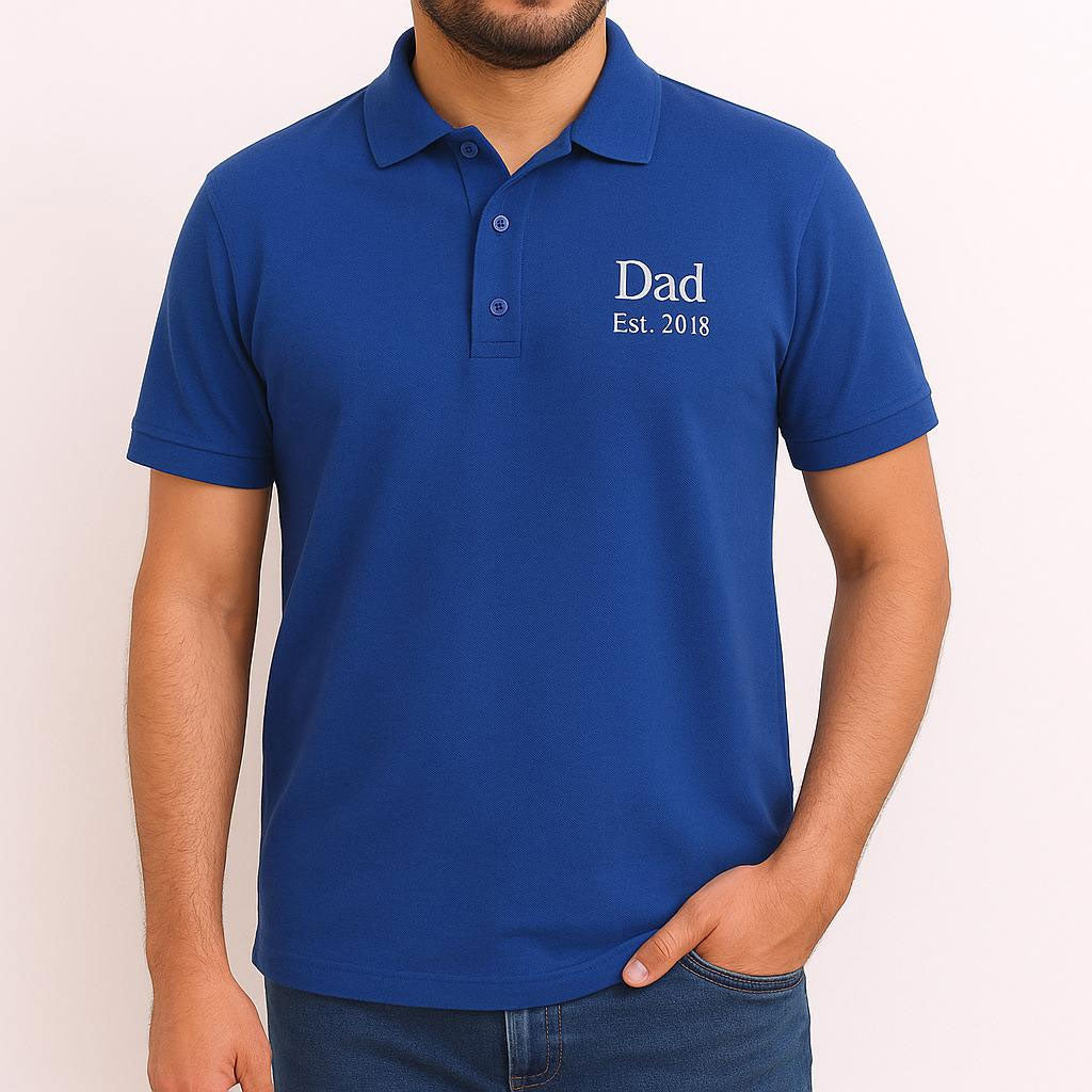 Dad Est. Year Personalized T-Shirt