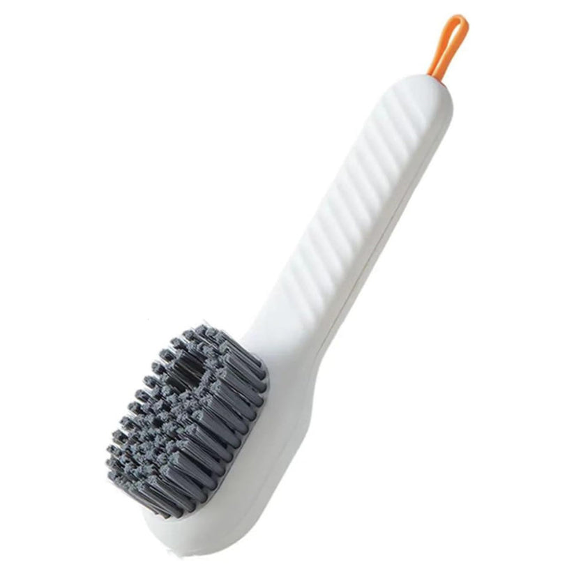 Scrubbing Brush with Built-In Soap Dispenser – Multipurpose Cleaning Brush for Shoes, Clothes and Kitchen