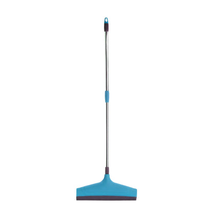 Adjustable Floor Wiper with Stainless Steel Handle – Long Rod Floor Cleaner for Bathroom and Home