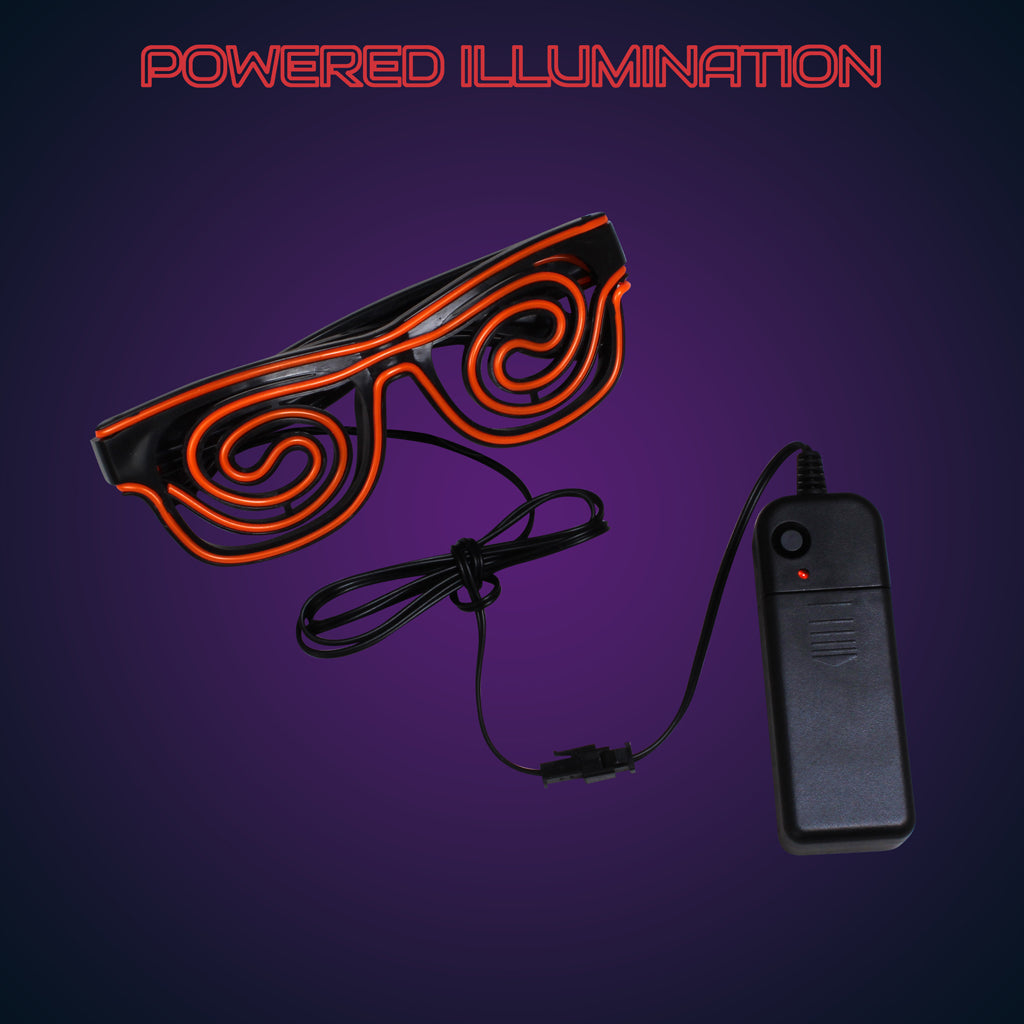 Spin Shade LED Glass