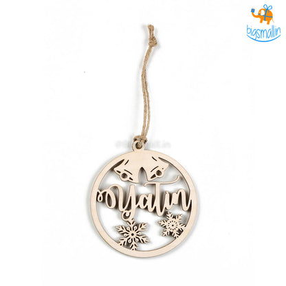 Personalized Name Wooden Christmas Ornament | COD Not Available