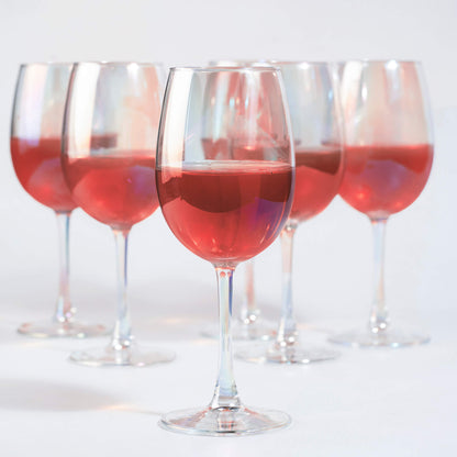 Rainbow Wine Glasses - Set of 4