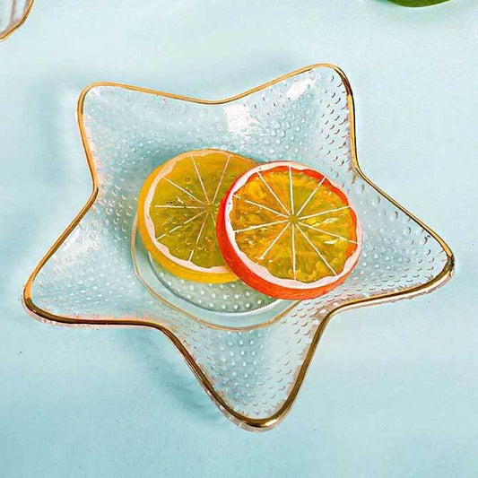 Starry Glass Platter