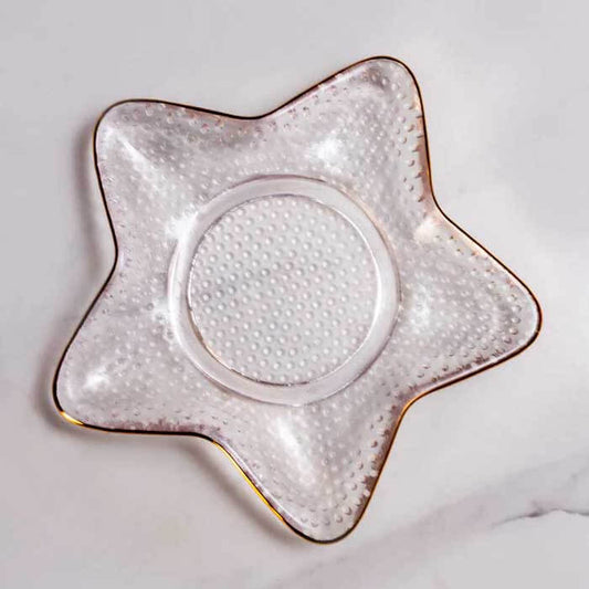Starry Glass Platter