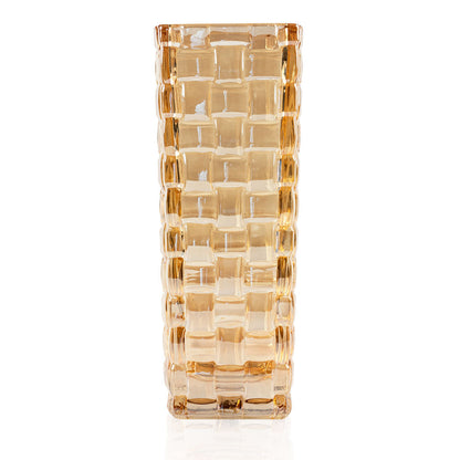 Cube Style Glass Vase