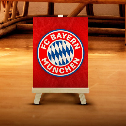 FC Bayern Munich Pine Easel Stand