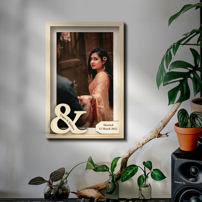 Personalized Married Couple Photo Frame