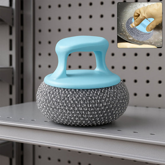 Dish Cleaning Palm Brush (Pack of 2) – Multifunction Scrubber for Sink, Pots and Kitchen Use