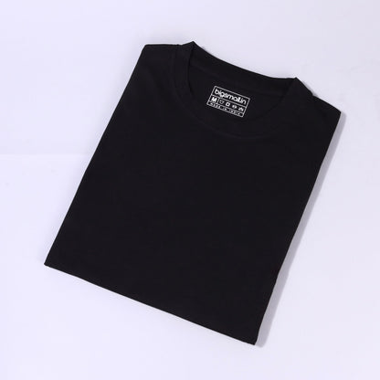 Classic Black Round Neck T-Shirt